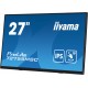 iiyama ProLite T2755MSC-B1 pantalla para PC 68,6 cm (27'') 1920 x 1080 Pixeles Full HD LED Pantalla táctil Mesa Negro