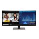 Lenovo ThinkVision P34w-20 LED display 86,7 cm (34.1'') 3440 x 1440 Pixeles Wide Quad HD Negro