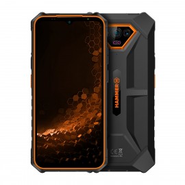HAMMER - Telefono movil smartphone rugerizado hammer iron v 6 - 64gb naranja - TEL000847
