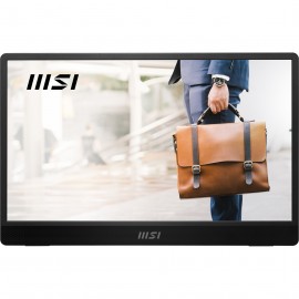 MSI Pro MP161 E2 pantalla para PC 39,6 cm (15.6'') 1920 x 1080 Pixeles Full HD LED Negro