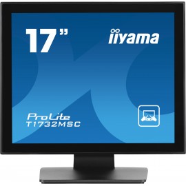 iiyama ProLite T1732MSC-B1SAG pantalla para PC 43,2 cm (17'') 1280 x 1024 Pixeles Full HD LED Pantalla táctil Mesa Negro