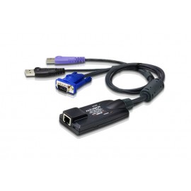 Aten KA7177-AX Negro, Azul, Púrpura cable para video, teclado y ratón (kvm)