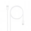CABLE USB-C A USB-C 2M BLANCO NANOCABLE