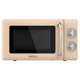 Cecotec 01704 microondas Encimera Solo microondas 20 L 700 W Beige