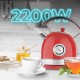 Cecotec Thermosense 420 tetera eléctrica 1,8 L 2200 W Cromo, Rojo