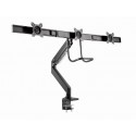 GEMBIRD - Gembird MA-DA3-03 soporte para monitor 68,6 cm (27'') Negro Escritorio - ma-da3-03