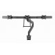 GEMBIRD - Gembird MA-DA3-03 soporte para monitor 68,6 cm (27'') Negro Escritorio - ma-da3-03