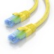 AISENS Cable De Red Latiguillo RJ45 Cat.6 UTP AWG26 CCA, Amarillo, 30 cm