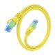 AISENS Cable De Red Latiguillo RJ45 Cat.6 UTP AWG26 CCA, Amarillo, 25 cm