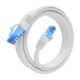 AISENS Cable De Red Latiguillo RJ45 Cat.6 UTP AWG26 CCA, Blanco, 3.0 m