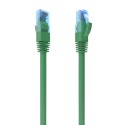 AISENS Cable De Red Latiguillo RJ45 Cat.6 UTP AWG26 CCA, Verde, 4.0 m