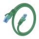 AISENS Cable De Red Latiguillo RJ45 Cat.6 UTP AWG26 CCA, Verde, 30 cm