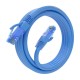 AISENS Cable De Red Latiguillo RJ45 Cat.6 UTP AWG26 CCA, Azul, 3.0 m