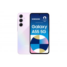 Samsung Galaxy A55 5G 16,8 cm (6.6'') SIM doble Android 14 USB Tipo C 8 GB 256 GB 5000 mAh Lila