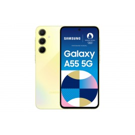 Samsung Galaxy A55 5G 16,8 cm (6.6'') SIM doble Android 14 USB Tipo C 8 GB 256 GB 5000 mAh Amarillo