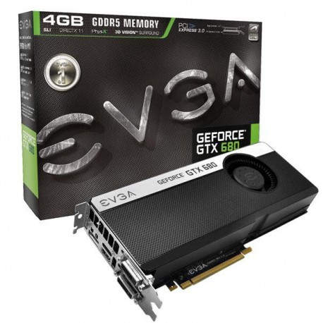 EVGA Nvidia Geforce GTX 680 4GB DDR5