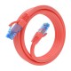 AISENS Cable De Red Latiguillo RJ45 Cat.6 UTP AWG26 CCA, Rojo, 3.0 m