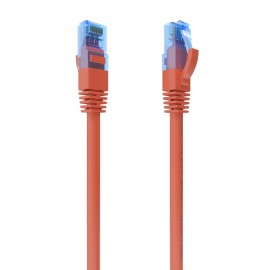 AISENS Cable De Red Latiguillo RJ45 Cat.6 UTP AWG26 CCA, Rojo, 25 cm
