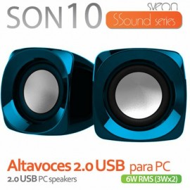 PINBOX SON10_02 altavoz Azul