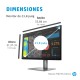 HP Z24f G3 pantalla para PC 60,5 cm (23.8'') 1920 x 1080 Pixeles Full HD Plata