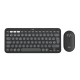 LOGITECH - Logitech Pebble 2 Combo teclado Ratón incluido RF Wireless + Bluetooth