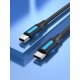 VENTION - Vention Cable USB 2.0 Tipo-C COWBG/ USB Tipo-C Macho - MiniUSB Macho/ 1.5m/ Negro - COWBG