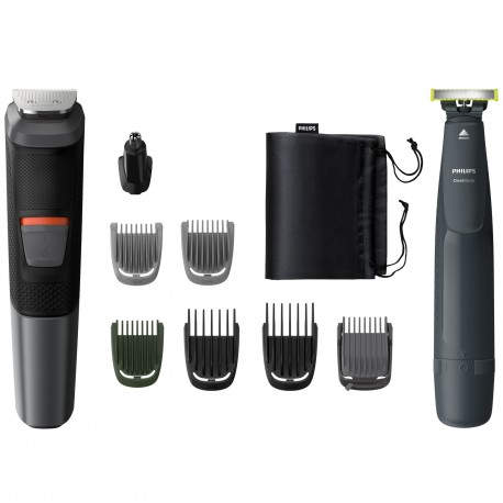 PHILIPS - Philips MULTIGROOM Series 5000 MG5720/90 Cara, cabello y cuerpo 10 en 1 - MG5720/90