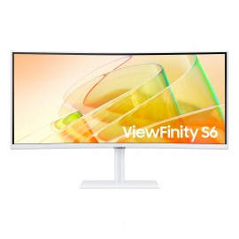 Samsung LS34C650TAU pantalla para PC 86,4 cm (34'') 3440 x 1440 Pixeles 4K Ultra HD LED Blanco