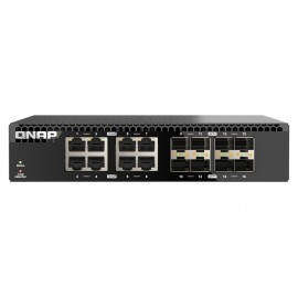 QNAP QSW-3216R-8S8T switch No administrado L2 10G Ethernet (100/1000/10000) Negro