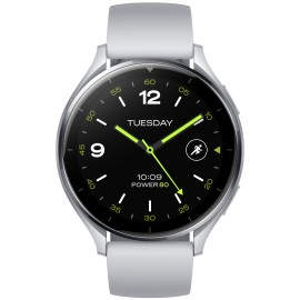 Xiaomi Watch 2 3,63 cm (1.43'') AMOLED 46 mm Digital 466 x 466 Pixeles Pantalla táctil Plata Wifi GPS (satélite)