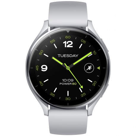 Xiaomi Watch 2 3,63 cm (1.43'') AMOLED 46 mm Digital 466 x 466 Pixeles Pantalla táctil Plata Wifi GPS (satélite)