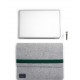 EKOMODO HR-014 maletines para portátil 38,1 cm (15'') Funda Verde, Gris