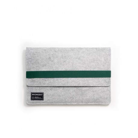 EKOMODO HR-004 maletines para portátil 33 cm (13'') Funda Verde, Gris