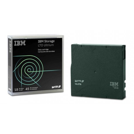 IBM 02XW568 medio de almacenamiento para copia de seguridad Cinta de datos virgen 18000 GB LTO