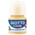 GIOTTO - PINTURA ACRIL.GIOTTO 25 ml AMARILLO ORO - Pack de 6 unidades - F538103