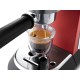 DELONGHI - DeLonghi Dedica Style EC 685.R Independiente Semi-automática Máquina espresso 1.1L Negro, Rojo, Plata - EC 685.R
