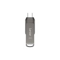 Lexar JumpDrive LJDD400064G-BNQNG unidad flash USB 64 GB USB Tipo C 3.2 Gen 1 (3.1 Gen 1) Gris