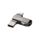 Lexar JumpDrive LJDD400064G-BNQNG unidad flash USB 64 GB USB Tipo C 3.2 Gen 1 (3.1 Gen 1) Gris