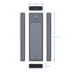 Ewent EW7022 caja para disco duro externo Caja externa para unidad de estado sólido (SSD) Gris M.2