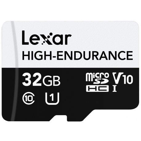 Lexar High-Endurance 32 GB MicroSDHC UHS-I Clase 10
