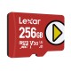 Lexar PLAY microSDXC UHS-I Card 256 GB Clase 10