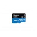 Lexar 633x memoria flash 512 GB MicroSDXC Clase 10 UHS-I