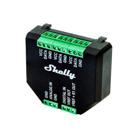 Shelly Plus Add-On Interior / exterior Sensor de temperatura Integrado Alámbrico