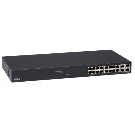 Axis T8516 Gestionado Gigabit Ethernet (10/100/1000) Energía sobre Ethernet (PoE) Negro