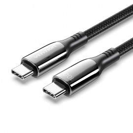 Vention Cable USB 2.0 Tipo-C 5A 100W CTKBAV/ USB Tipo-C Macho - USB Tipo-C Macho/ 1.2m/ Negro