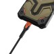 Urban Armor Gear Kevlar cable USB 1,5 m USB 2.0 USB C Negro, Naranja