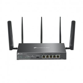 TP-Link ER706W-4G router inalámbrico Gigabit Ethernet Doble banda (2,4 GHz / 5 GHz) Negro