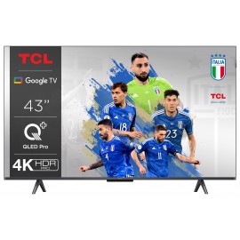 TCL C65 Series 43C655 Televisor 109,2 cm (43'') 4K Ultra HD Smart TV Wifi Titanio 450 cd / m²