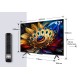 TCL C65 Series 43C655 Televisor 109,2 cm (43'') 4K Ultra HD Smart TV Wifi Titanio 450 cd / m²