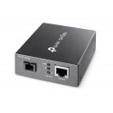 TP-LINK - TP-Link Omada FC111A-20 convertidor de medio 100 Mbit/s Monomodo Negro - FC111A-20